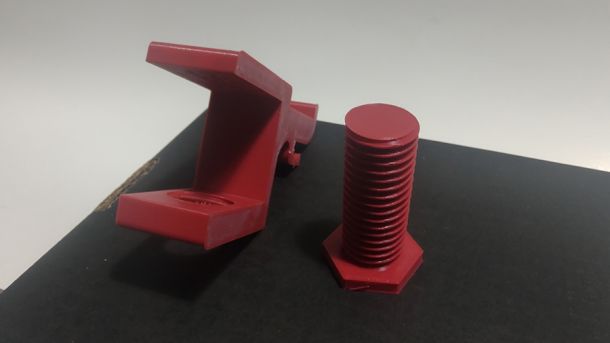 Headphone clamp product photo